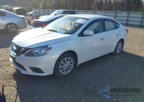 2018 Nissan Sentra Sv z USA, uszkodzony, nr VIN 3N1AB7AP3JL651648